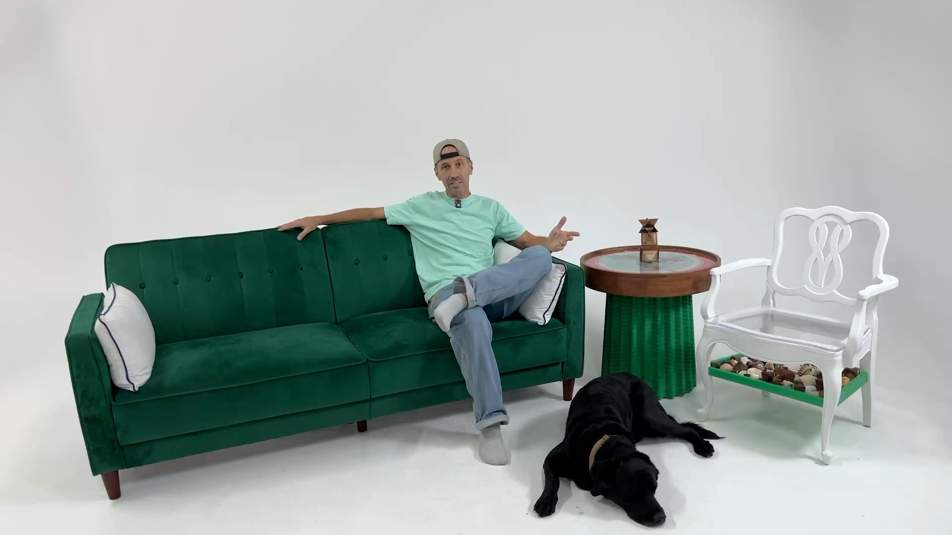The InterSessions studio, the home of Mr. Echo's new show